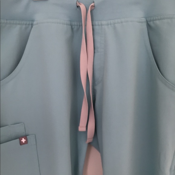 FIGS Sea Glass Kade Scrubs Pants XS/P Ink Stain - Picture 10 of 16